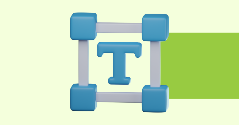 A simple stylized graphic of a font button.