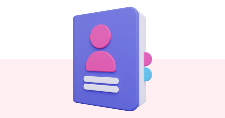 A graphic of a phone book.