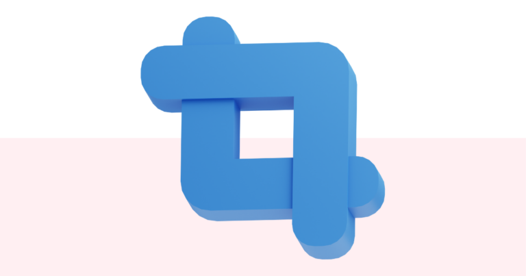 A simple stylized graphic of a crop icon.