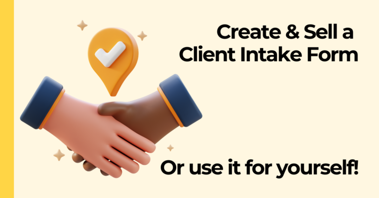 How to Use Pagewheel to Create and Sell a Client Intake Form (Live ...